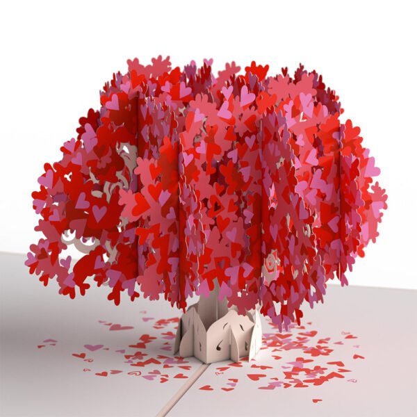 Valentine’s Day Tree Pop-Up Card - 图片 2