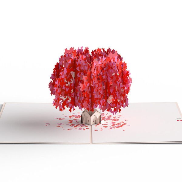 Valentine’s Day Tree Pop-Up Card - 图片 3