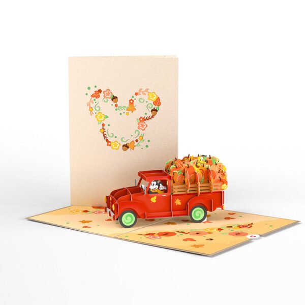 Disney's Mickey Mouse Festive Fall Greetings Pop-Up Card - 图片 8