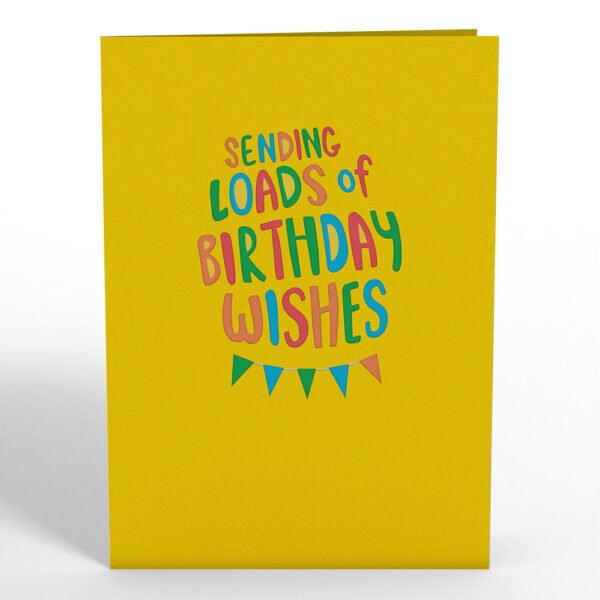 Birthday Truck Pop-Up Card - 图片 4