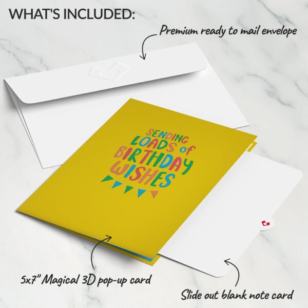 Birthday Truck Pop-Up Card - 图片 5