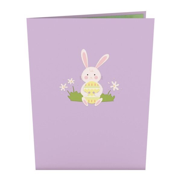 Easter Bunny Basket Pop-Up Card - 图片 4
