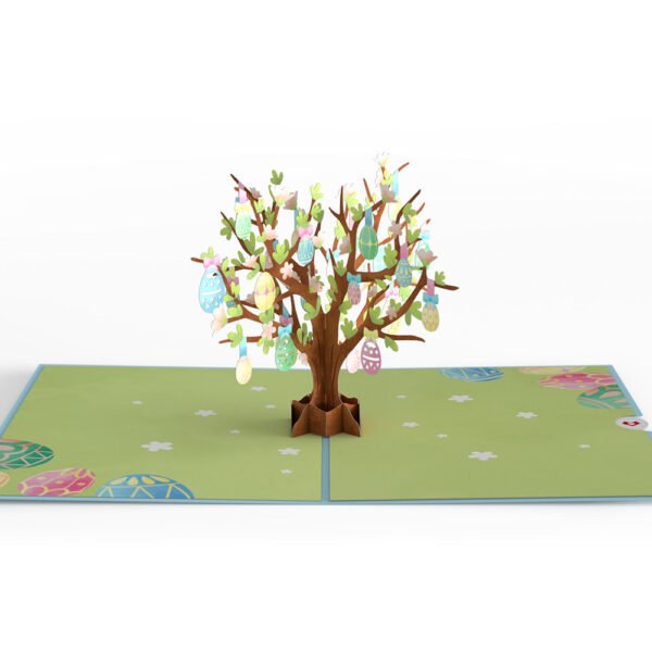 Happy Easter Egg Tree Pop-Up Card - 图片 3