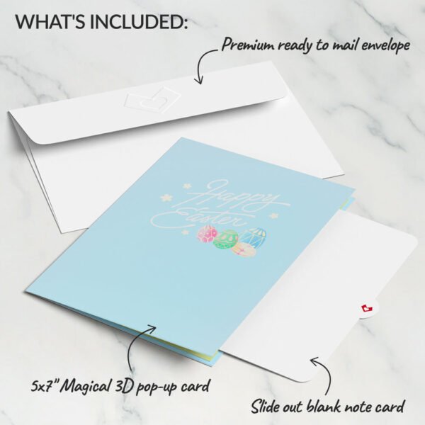 Happy Easter Egg Tree Pop-Up Card - 图片 5