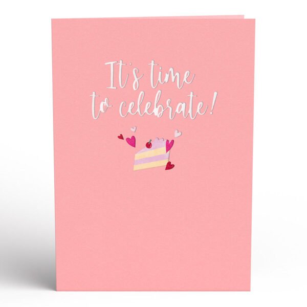 It's Time to Celebrate Birthday Pop-Up Card - 图片 4