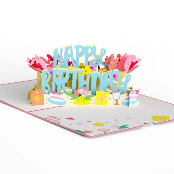 It's Time to Celebrate Birthday Pop-Up Card - 图片 3