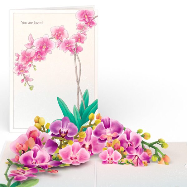 Mother’s Day Orchid Pop-Up Card