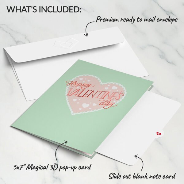 Valentine's Day Love Jar Pop-Up Card - 图片 5