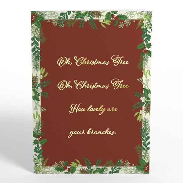 Oh, Christmas Tree Pop-Up Card - 图片 4