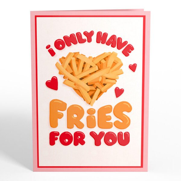 Only Have Fries for You Pop-Up Card - 图片 4