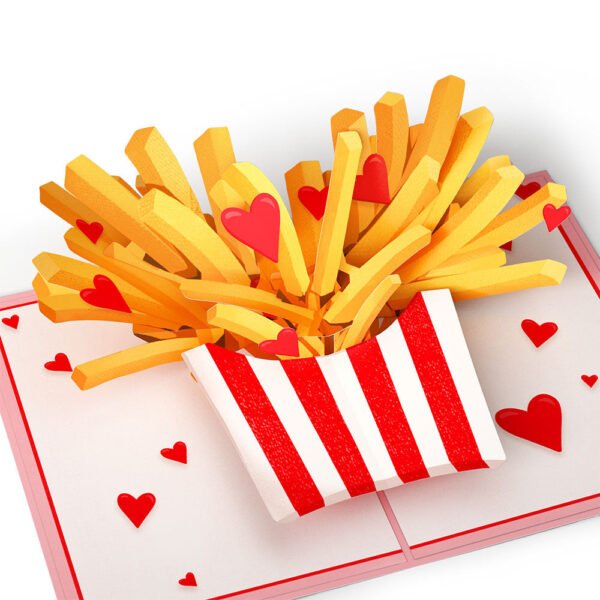 Only Have Fries for You Pop-Up Card - 图片 2