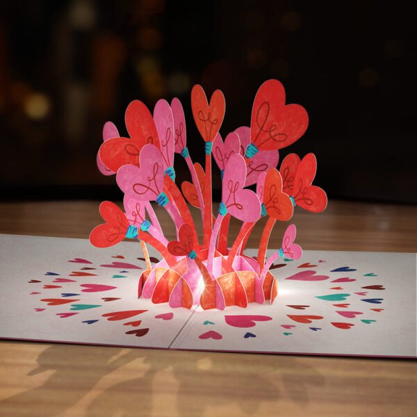 You Light Up My Life Light-Up Pop-Up Card - 图片 2