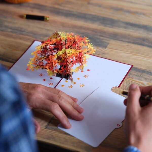 Sugar Maple Tree Pop-Up Card - 图片 7