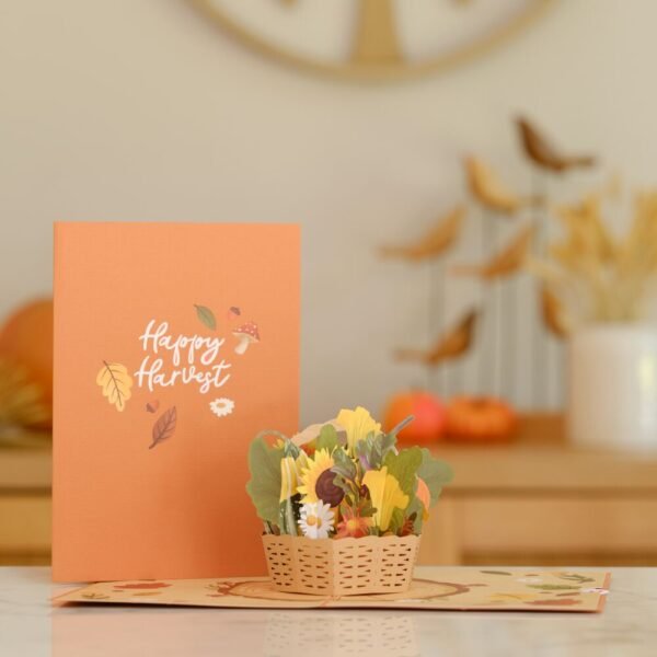 Harvest Basket Pop-Up Card - 图片 5