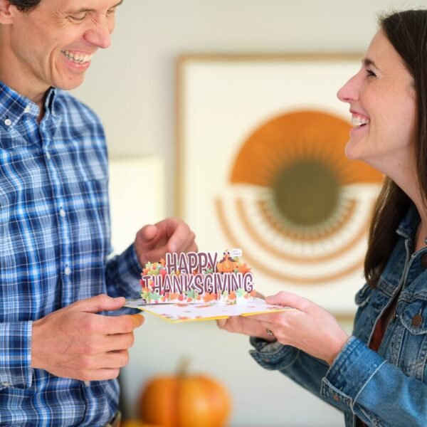 Happy Thanksgiving Pop-Up Card - 图片 5