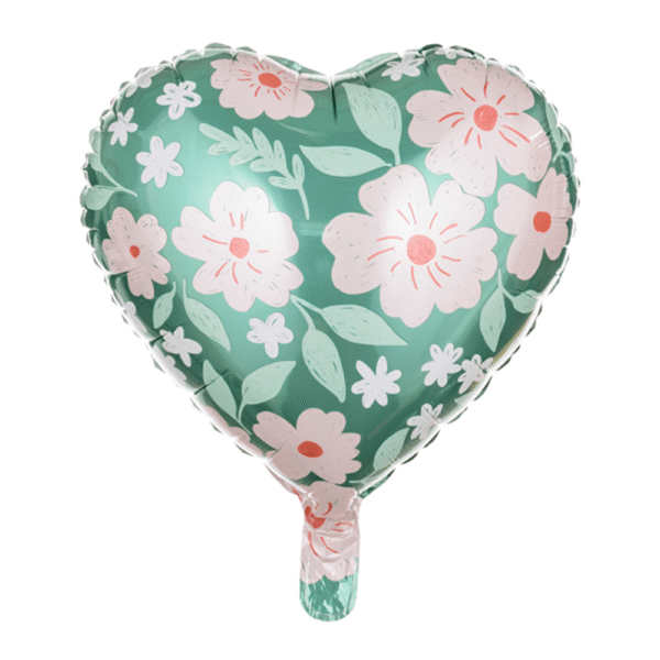 Floral Heart Balloon