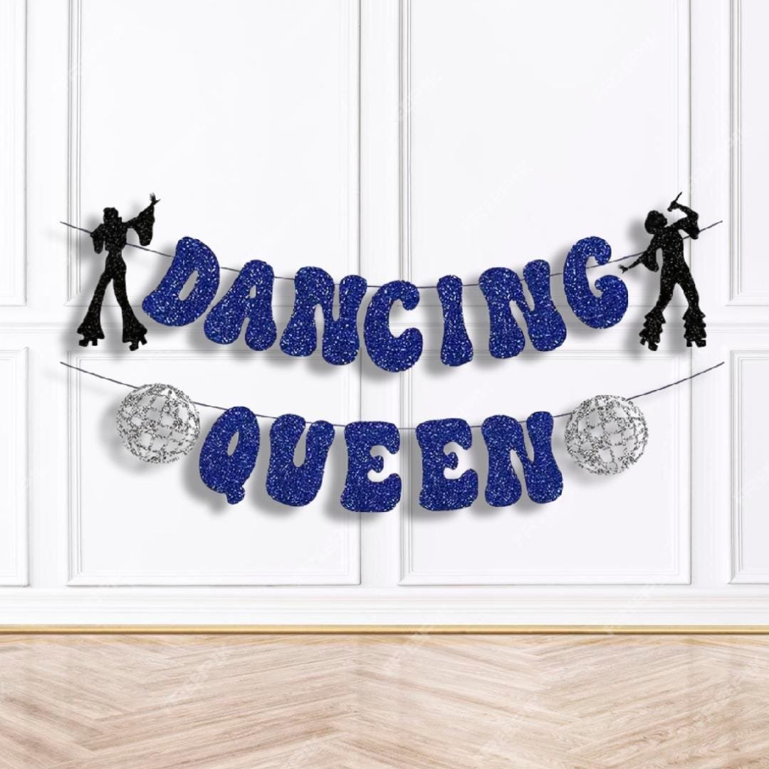 Dancing Queen Banner Decoration Bachelorette Party Theme 17th Birthday Party Hen Party Mamma Mia
