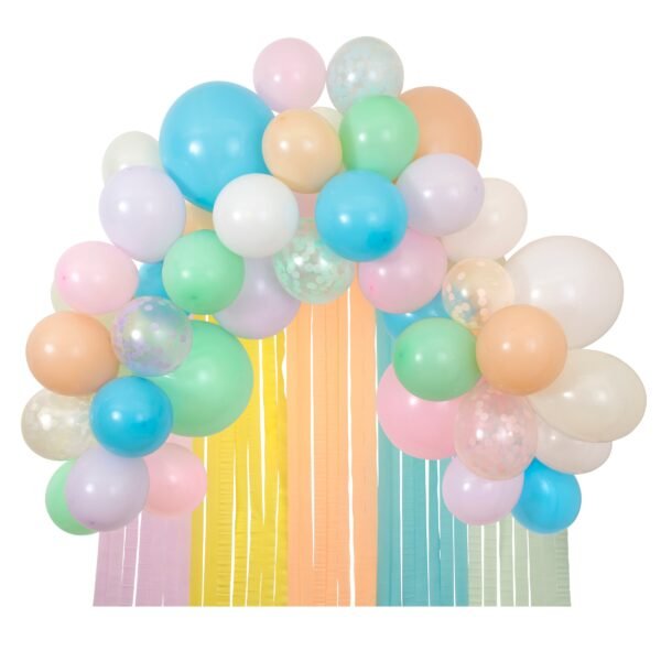Pastel Balloon & Streamer Garland (x 50 balloons) - 图片 3