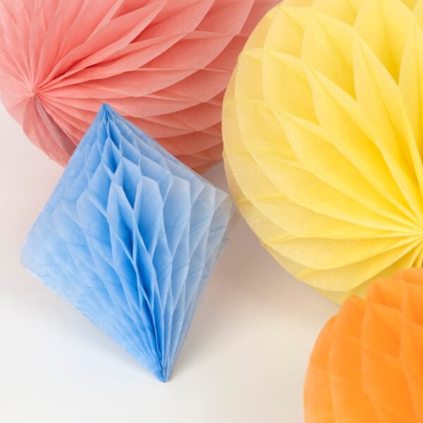 Pastel Honeycomb Decoration Kit (x 16) - 图片 4