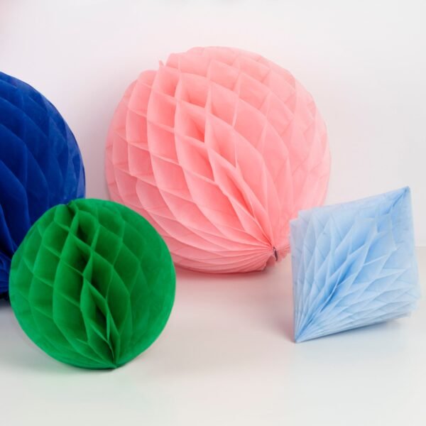 Rainbow Honeycomb Decoration Kit (x 16) - 图片 4