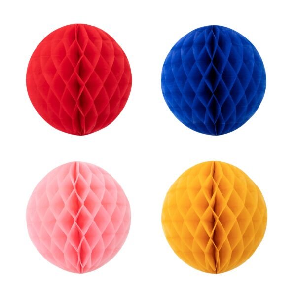 Rainbow Honeycomb Decoration Kit (x 16) - 图片 10
