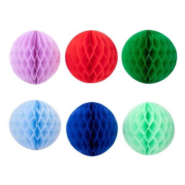 Rainbow Honeycomb Decoration Kit (x 16) - 图片 6