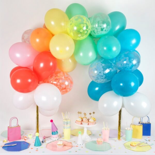 Rainbow Balloon Arch Kit (x 40 balloons) - 图片 7