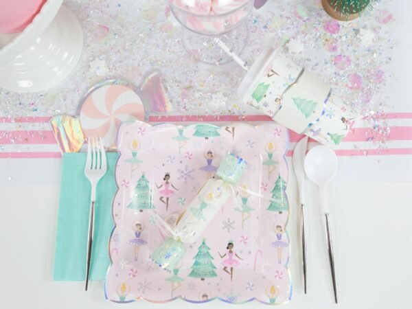 Silver Star Paper Straws 10ct - 图片 3