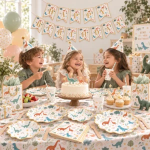 Dinosaur Party Tableware Set for Kids Birthdays | Damai Party