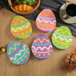 Easter Egg Shaped Paper Napkins | Damai Party