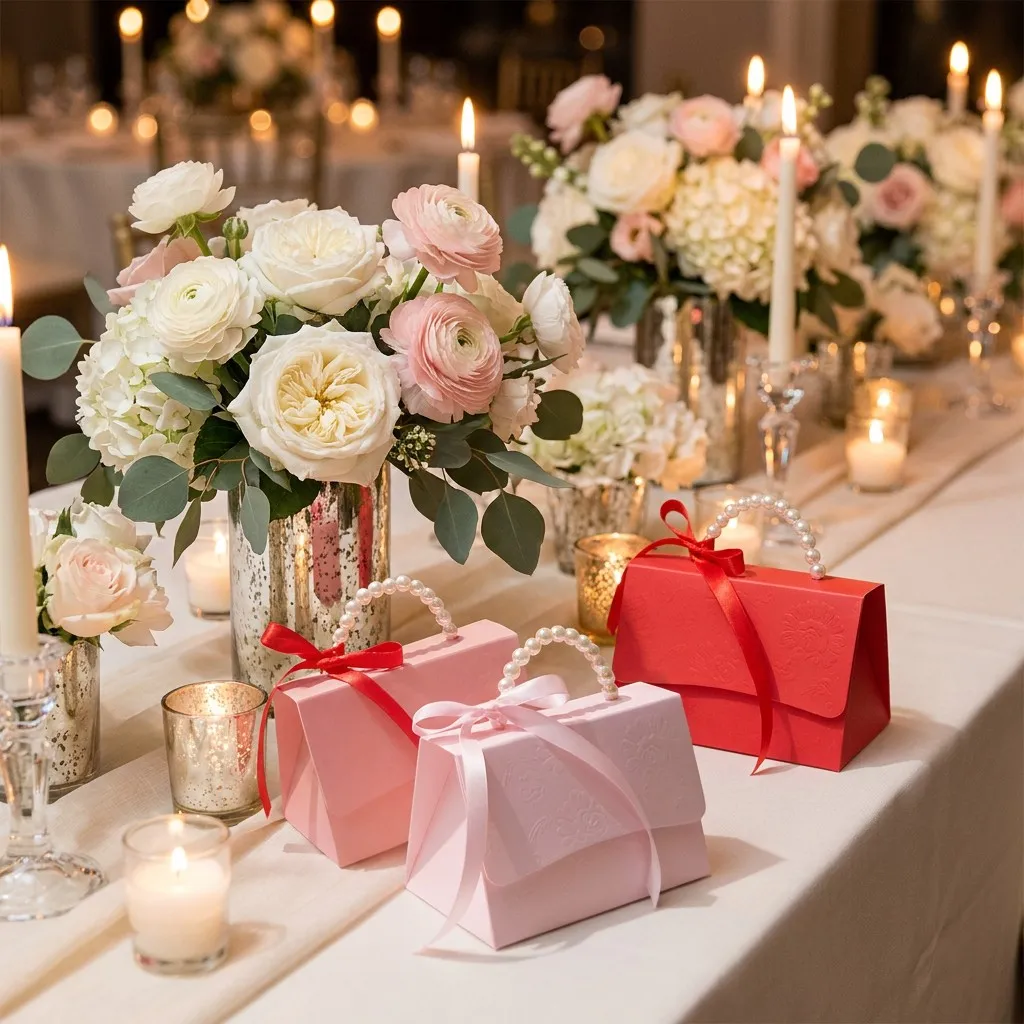 Foldable Rectangle Wedding Favor Box | Damai Party