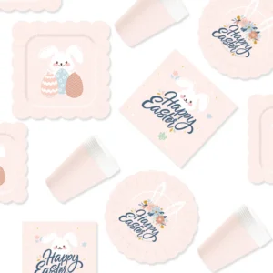 Damai original Happy Easter party tableware design