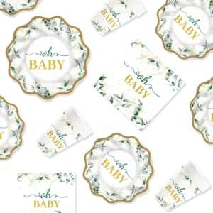 Damai original Oh Baby party tableware design