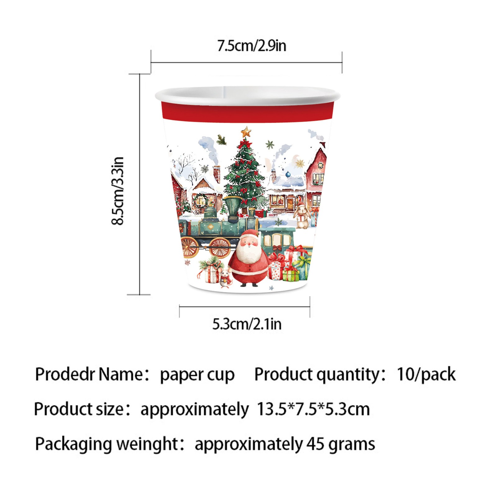 Santa & Snowman Christmas Tableware Set - view 2