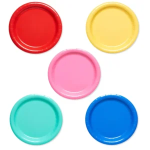 Solid Color Paper Dessert Plates, 7 Inch | Damai Party